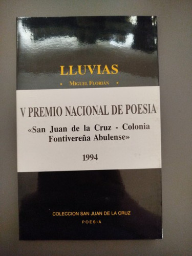 Portada del libro de (Dedicado por el autor) Lluvias