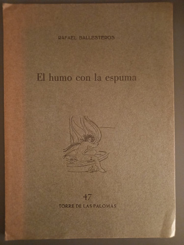 Portada del libro de El humo con la espuma