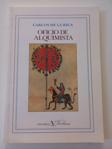 Portada del libro de Oficio de alquimista