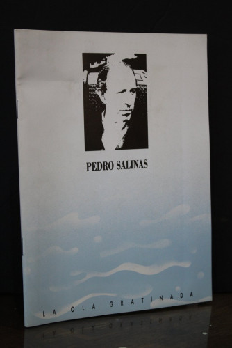 Portada del libro de La ola gratinada.- Salinas, Pedro.