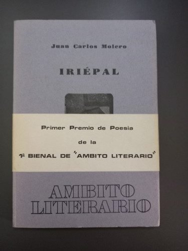 Portada del libro de (Dedicado por el autor) Iriépal,- Molero, Juan Carlos.