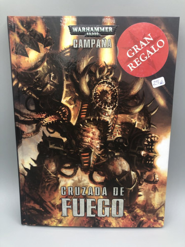 Portada del libro de Warhammer 40.000 Campaña: Cruzada de fuego