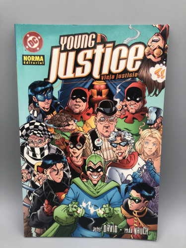 Portada del libro de YOUNG JUSTICE Vieja justicia