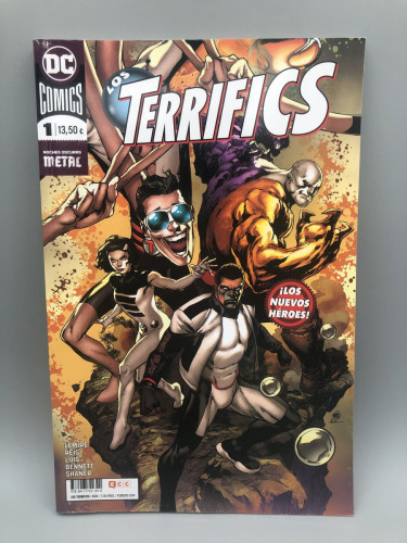 Portada del libro de DC Teririfics  Nº1