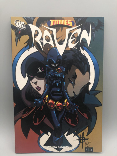 Portada del libro de Titanes Raven