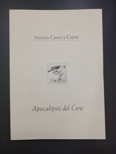 Portada del libro de Apocalipsis del Cero