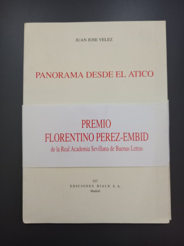 Portada del libro de Panorama desde el ático