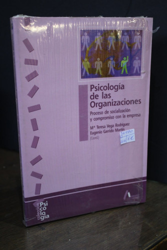 Portada del libro de Psicología de las Organizaciones. Proceso de socialización y compromiso con la empresa.