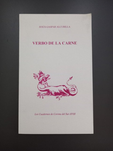 Portada del libro de Verbo de la carne