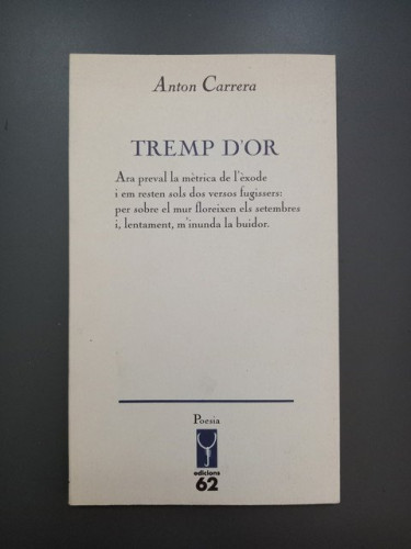 Portada del libro de Tremp D'or