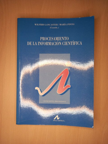 Portada del libro de Procesamiento de la información científica