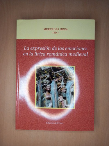 Portada del libro de La expresión de las emociones en la lírica románica medieval