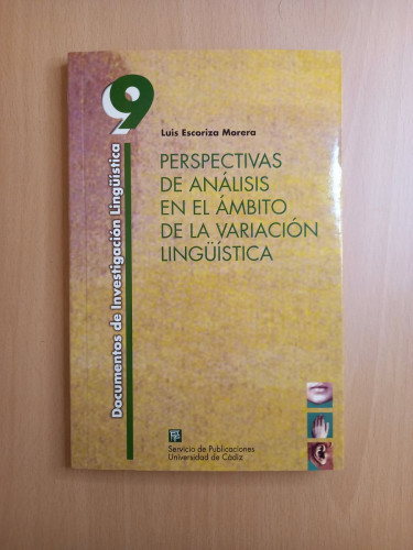 Portada del libro de Perspectivas de análisis en el ámbito de la variación lingüística