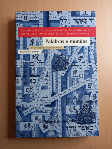 Portada del libro de Palabras y mundos. Informe sobre las lenguas del mundo