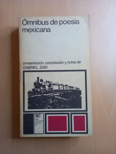 Portada del libro de Ómnibus de poesía mexicana