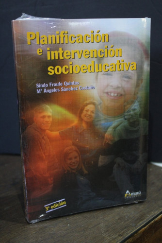 Portada del libro de Planificación e intervención socioeducativa.- Froufe.; Sánchez.