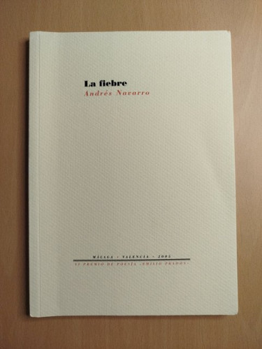 Portada del libro de La fiebre
