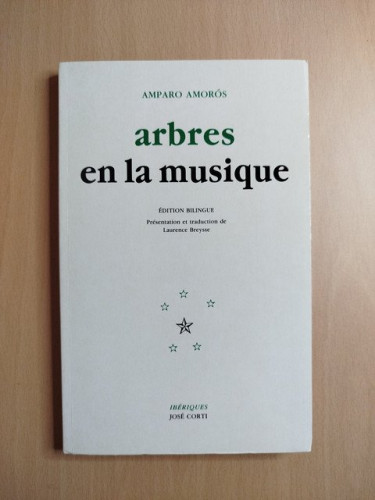 Portada del libro de (Dedicado por el autor) Arbres en la musique.- Amorós, Amparo.