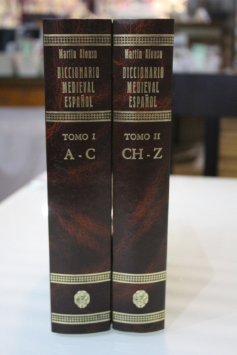 Portada del libro de Diccionario medieval español. Desde las glosas Emilianenses y Silenses (s.X) hasta el siglo XV. 2 tomos.