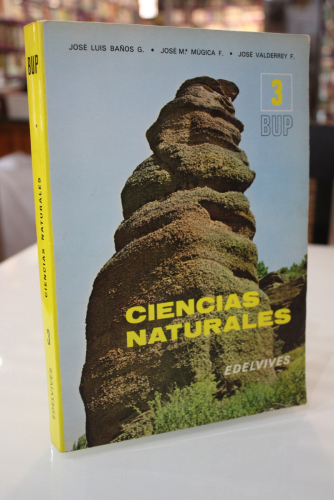 Portada del libro de CIENCIAS NATURALES. 3º BUP