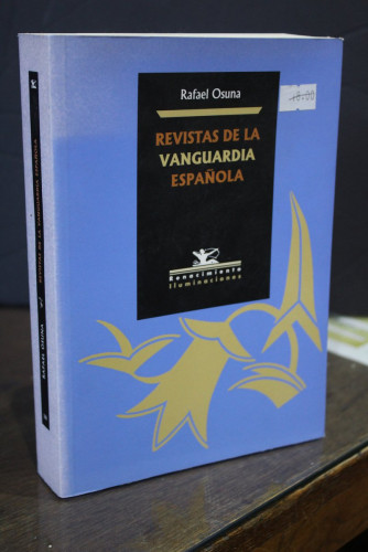 Portada del libro de Revistas de la Vanguardia Española