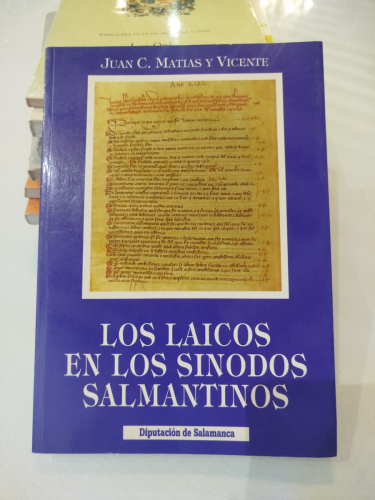 Portada del libro de Los laicos en los sínodos salmantinos