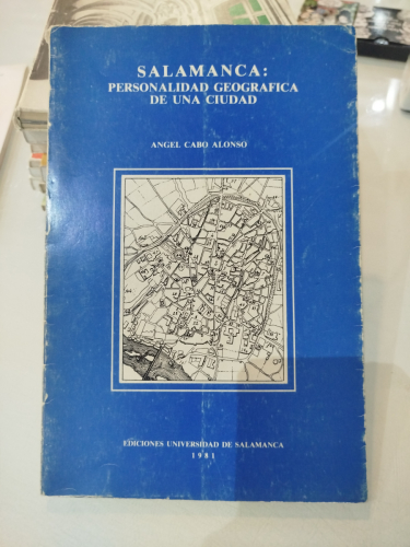 Portada del libro de Salamanca : personalidad geográfica de una ciudad