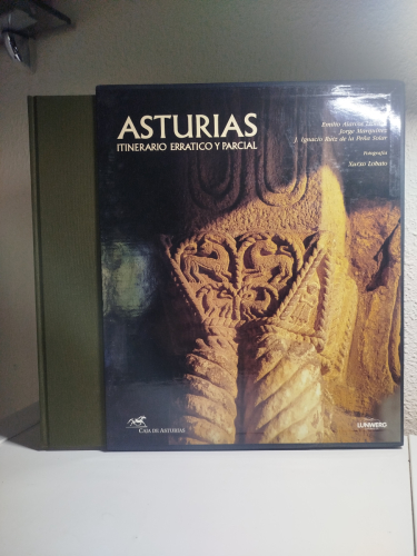 Portada del libro de Asturias: itinerario errático y parcial