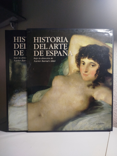 Portada del libro de Historia del Arte de España