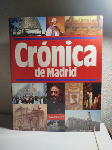 Portada del libro de Cronica de Madrid