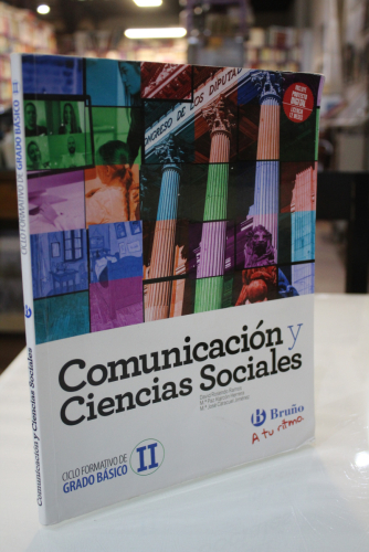 Portada del libro de Comunicación y Ciencias Sociales. Ciclo Formativo de Grado Básico II.