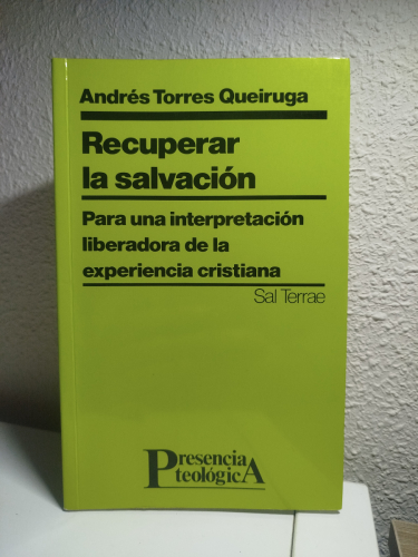 Portada del libro de Recuperar la Salvación: para Una Interpretación Liberadora de la Experiencia Cristiana