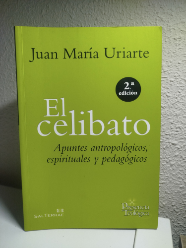 Portada del libro de El celibato. Apuntes antropológicos, espirituales y pedagógicos