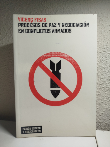 Portada del libro de Procesos de paz y negociación en conflictos armados