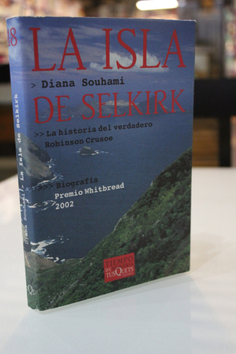 Portada del libro de La Isla de Selkirk. La historia del verdadero Robinson Crusoe.