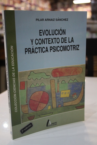 Portada del libro de Evolución y contexto de la práctica psicomotriz.