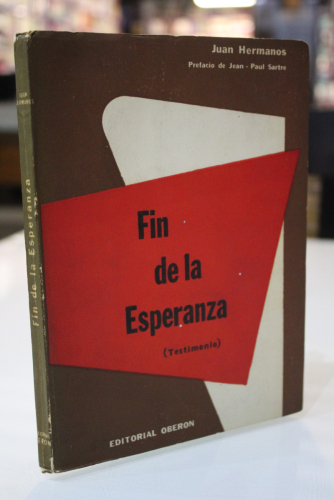 Portada del libro de Fin de la Esperanza (Testimonio).