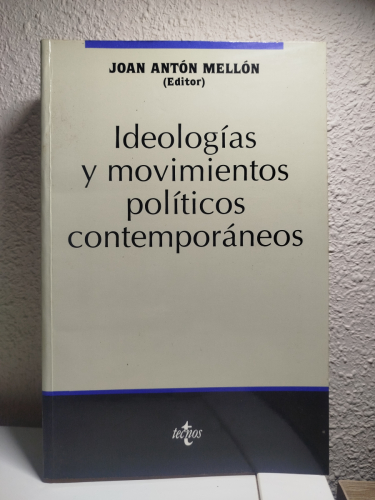 Portada del libro de Ideologías y movimientos políticos contemporáneos