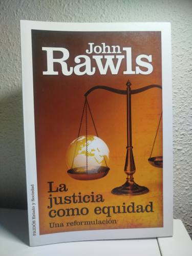 Portada del libro de La justicia como equidad. Una reformulación