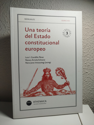 Portada del libro de Una teoría del Estado Constitucional Europeo