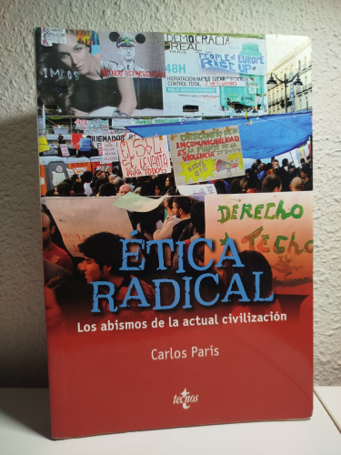 Portada del libro de Ética radical. Los abismos de la actual civilización