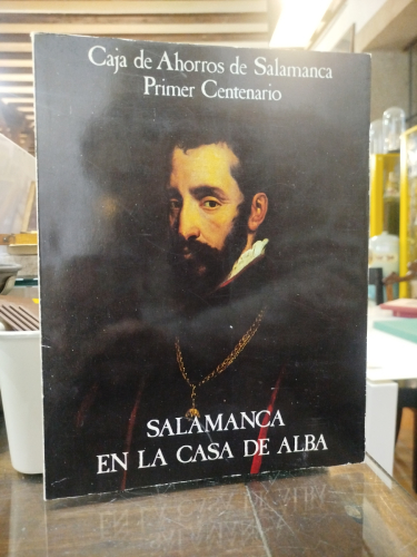 Portada del libro de Salamanca en la Casa de Alba