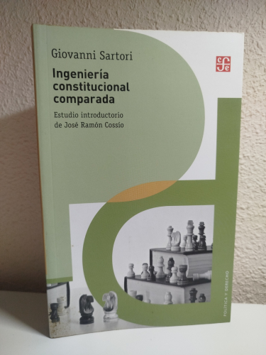 Portada del libro de Ingeniería Constitucional Comparada