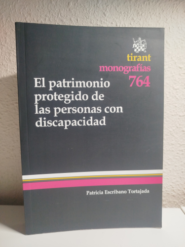 Portada del libro de El patrimonio protegido de las personas con discapacidad