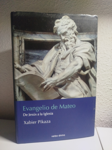 Portada del libro de Evangelio De Mateo: De Jesús a la Iglesia