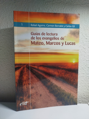 Portada del libro de Guías de lectura de los Evangelios de Mateo, Marcos y Lucas