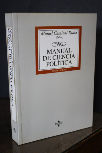 Portada del libro de Manual de Ciencia Política