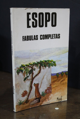 Portada del libro de Fabulas completas.- Esopo.- Busma