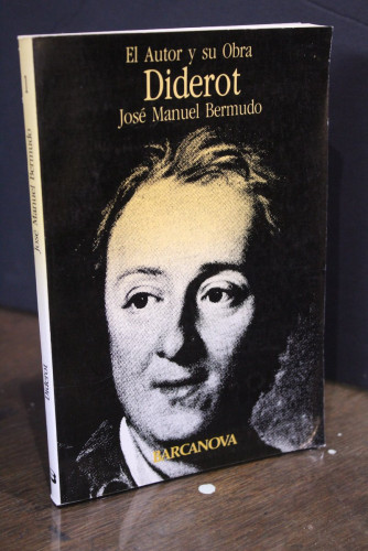 Portada del libro de El autor y su obra. Diderot