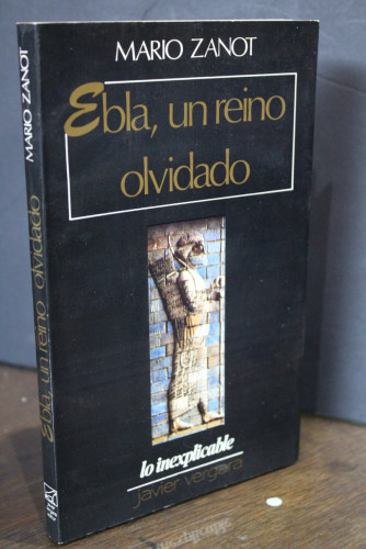 Portada del libro de Ebla, un reino olvidado